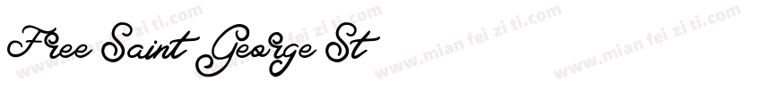 Free Saint George St字体转换